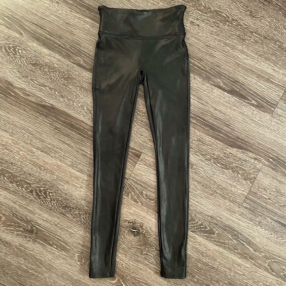 Spanx faux leather leggings - Picture 1 of 5